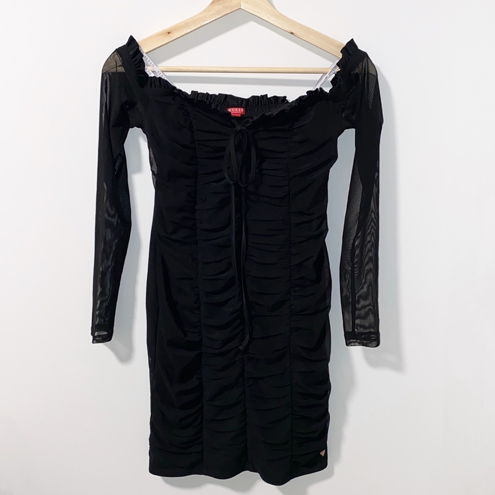 Guess Black Bodycon Dress